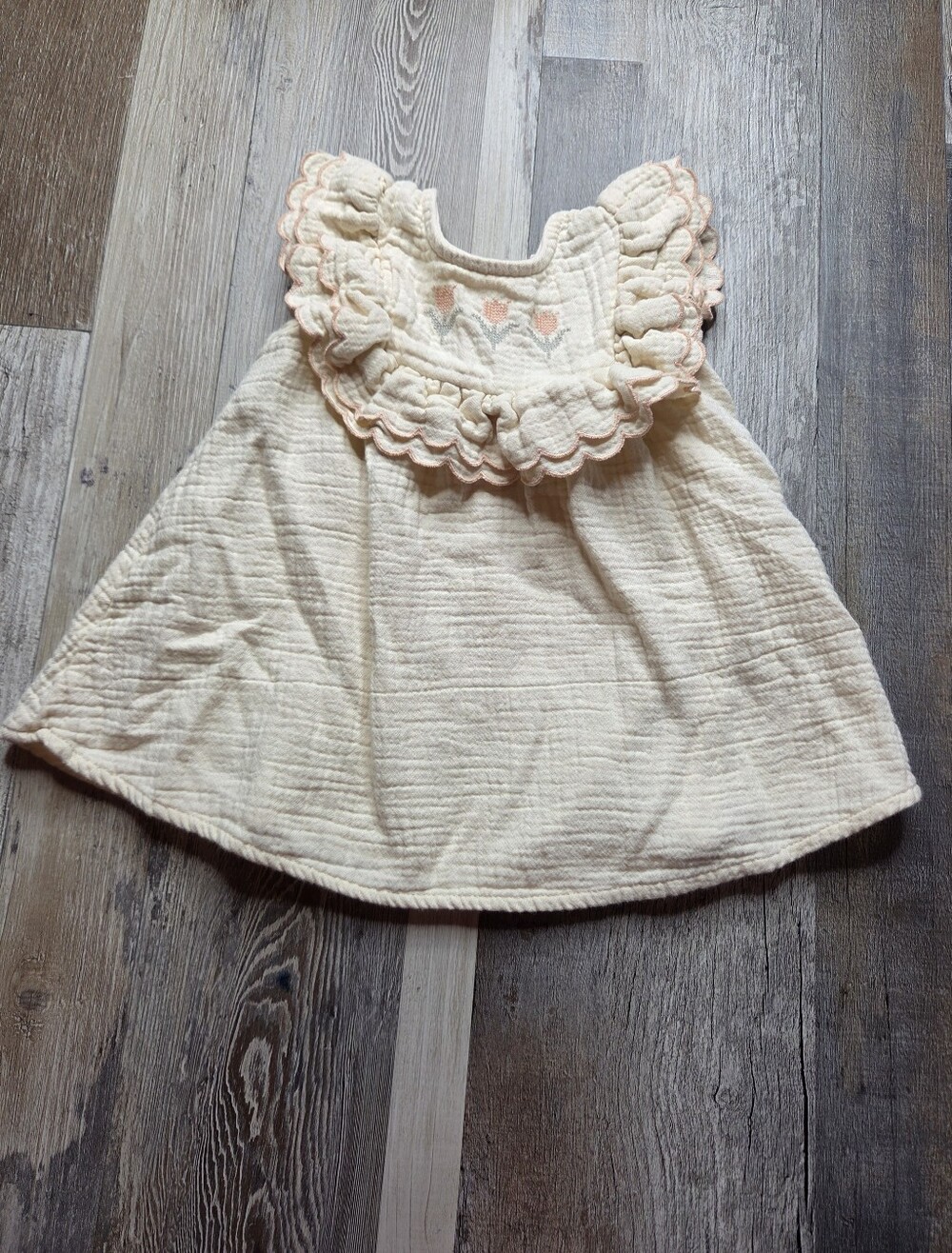 Quincy Mae 6-12 Months Dress With Tulips